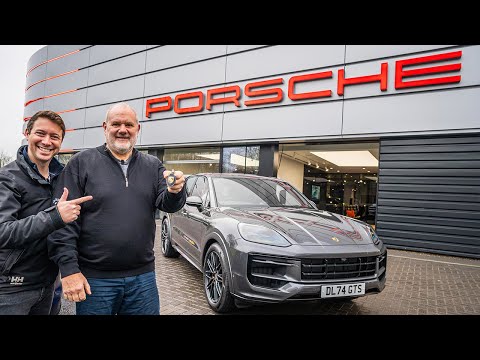 Fareham Builder Collected His Stunning Porsche Cayenne GTS!