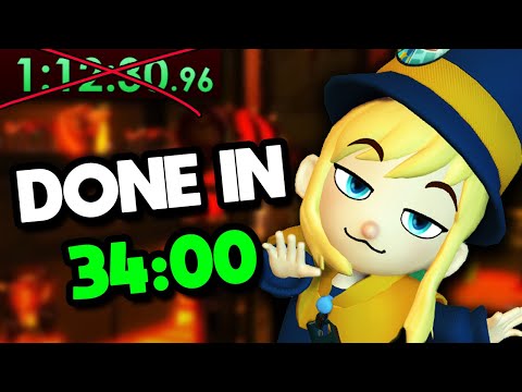 How Speedrunners were able to beat A Hat in Time in around 30 MINUTES