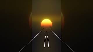 Driving At Sunset | Looping Background | After Effects | 2023 | #shorts