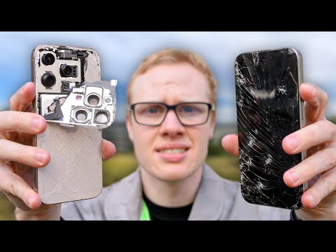 iPhone 16 Pro DROP TEST! (vs 15 Pro)