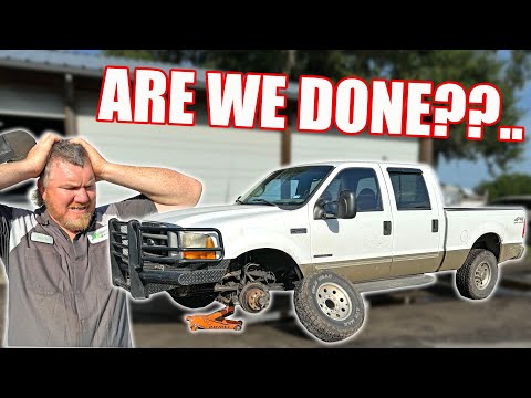 We Broke Our Truck... Is Our 7.3 Powerstroke Diesel Enough?  $5,000 Truck Challenge Day 1!