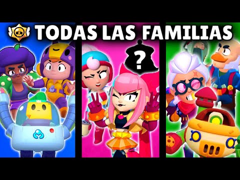 👉2024 TODAS las FAMILIAS OFICIALES en BRAWL STARS y SU HISTORIA 😧 ACTUALIZADO