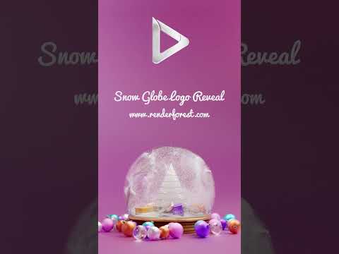 Snow Globe Logo Reveal