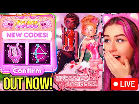 *VALENTINES UPDATE* Join FAST For ALL *CODES*, New QUEST, & More! ROBLOX Dress To Impress