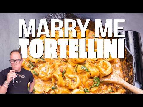 ONE PAN MARRY ME CHICKEN TORTELLINI THAT ANYONE CAN MAKE! | SAM THE COOKING GUY