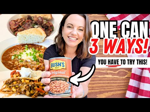 3 Unique Ways to use BAKED BEANS in Your Dinners!