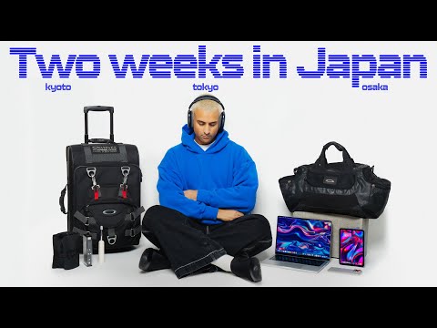 what i brought for two weeks in japan