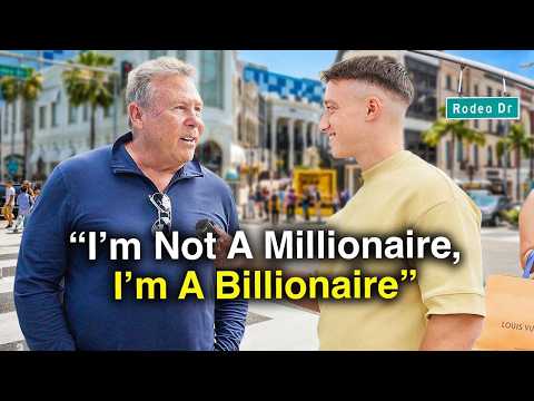 Asking Billionaires How They Got Rich! (Beverly Hills)