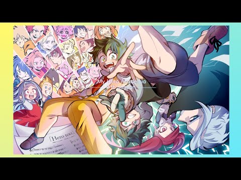 [High quality Karaoke] Hero too／MY HEROACADEMIA / off vocal / 僕のヒーローアカデミア4期文化祭編 / 【カラオケ】歌詞付き