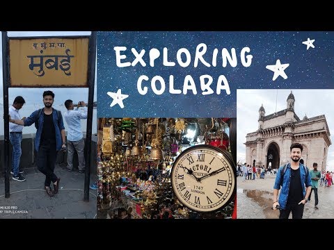 Colaba Causeway and Gate way of India