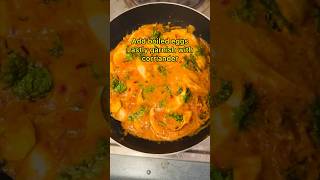 Bachelor’s style egg curry. Easy recipe. #cooking #easyrecipe #cookingvideo #eggcurry #recipe