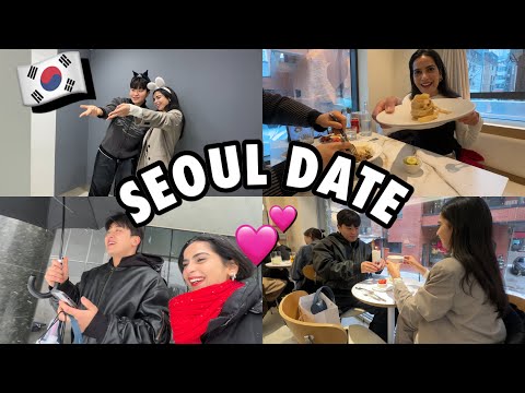 🇰🇷FIRST SNOW DATE ❄️ | Seoul Vlog