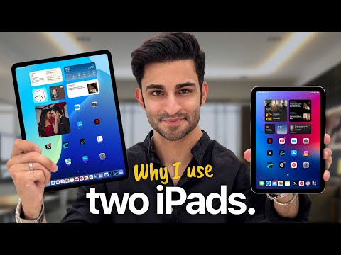 Why I use TWO iPads: M4 iPad Pro & iPad mini 7 setup! ✨