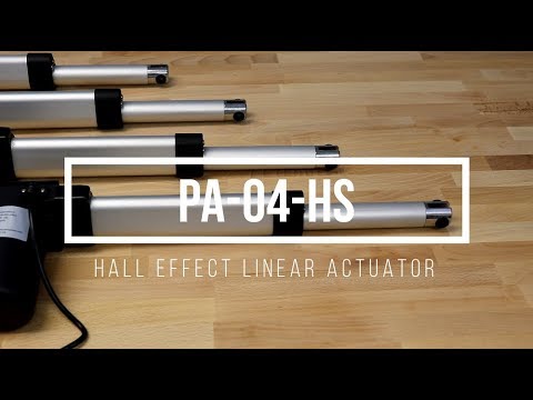 PA-04-HS Linear Actuator with Hall Effect Sensor - Product Overview