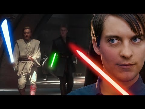 Darth Bully Maguire vs Obi-Wan Kenobi and Anakin