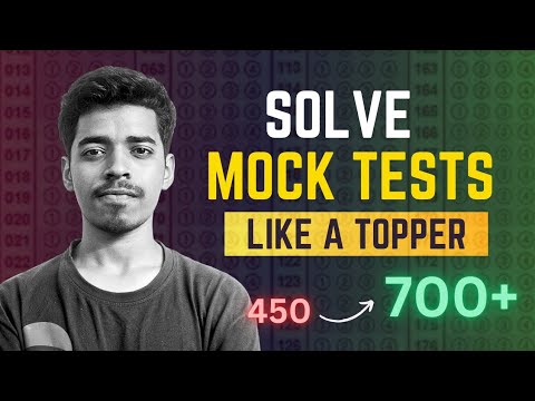 How to Solve Mock tests with Analysis | Neet 2025