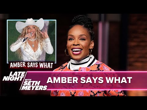 Amber Says What: New Jersey Drones, Beyoncé's Halftime Show