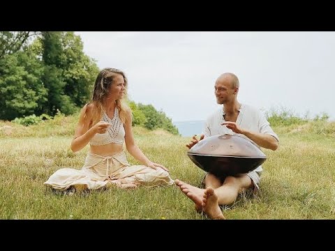 Heart Opening Meditation | 1hr handpan music | Malte Marten & Clara Sophia