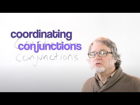 coordinating conjunctions