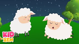 12 Hours of Relaxing Music for Kids: Shine Like the Stars 🐑 Cute Sleeping Video for Babies