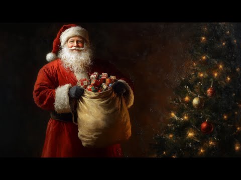 Nostalgic Christmas TV Art | 18 Images | 3 Hours | 4K | Santa TV Art | Christmas Vintage TV Art