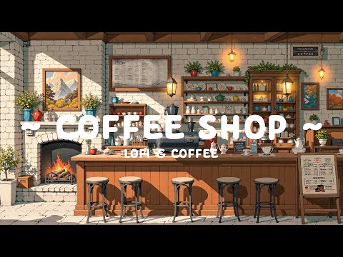 Coffee Shop 🍵 Warm & Lofi Coffee at Sunset 🌱 | Soft Lofi Music to Soothe Your Mind