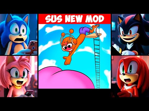 Sprunki Incredibox SONIC & SHADOW & KNUCKLES and AMY ROSE React to SUS Sinner Mod / TikToks - 1