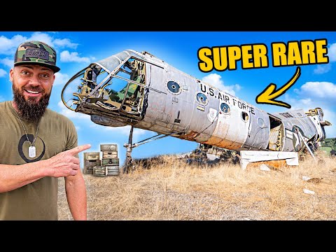 This Giant Abandoned Helicopter Might be Worth a FORTUNE If I Can Move It