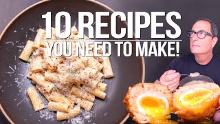 10 INSANELY EASY / DELICIOUS RECIPES YOU DIDN'T KNOW YOU COULD MAKE... | SAM THE COOKING GUY