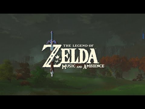 Relaxing Zelda Music Ambience with Rainy day vibes