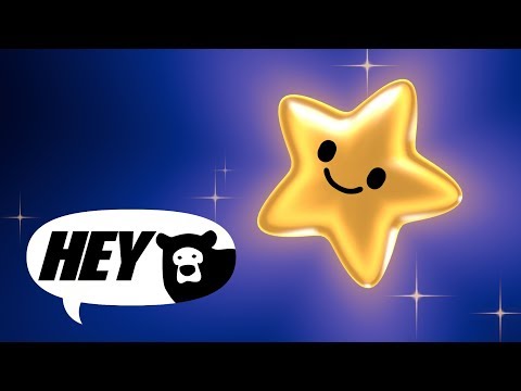 Hey Bear Sensory  - ‘Lullaby Star’ Relaxing animation with lullabies - Sleep video