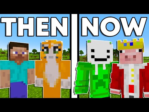 Minecraft Players: Then VS Now