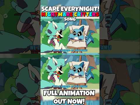 SCARE Everynight! (Nightmare Critters Theme Song) Smiling Critters Poppy Playtime Maggie Mako  #meme