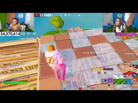 PLAYING FORTNITE UNTIL WE WIN pt 2⛏️ ft. Kai Cenat (RANKED)