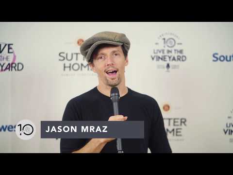 Live In The Vineyard: Jason Mraz Live Performance and Exclusive Interview