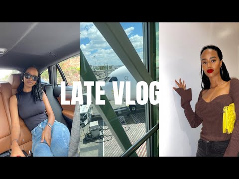 VLOG: LATE VLOG| I HATE PLANES| PAMELA GUSABA | A DAY IN MY LIFE✨| APOLOGIES FOR MY LATE VLOG✨😩🙏🏾