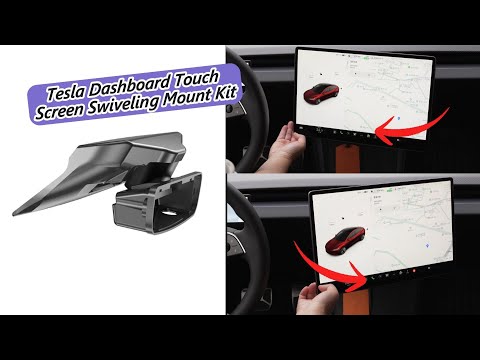 2024 TESLA Dashboard Touch Screen Swiveling Mount Kit V2