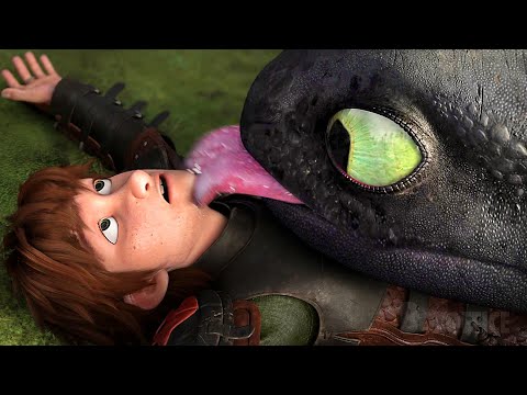 Toothless makes his powerful "dragon slime" attack! | How to Train Your Dragon 2 | CLIP