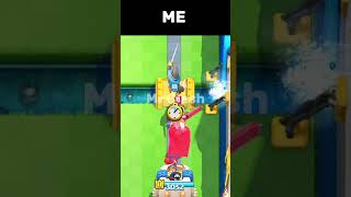 PRO vs ME vs FRIEND 💀#clashroyale #shorts #shortvideo #shortsvideo #gaming #supercell