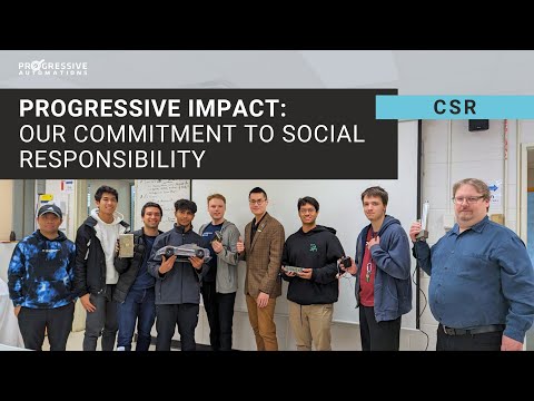 Our Commitment to Social Responsibility | PROGRESSIVE AUTOMATIONS