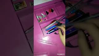 Asmr after study stationary organization 📚