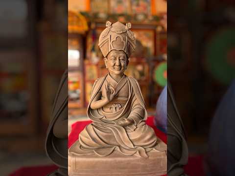 H H Taklung Tsetrul Rinpoche statue #Taklungtsetrulrinpoche  #dorjedrakmonastery