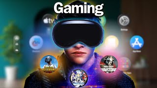 Gaming on Apple Vision Pro: Genshin, PUBG & Warzone!