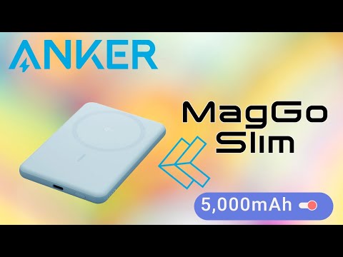 Anker MagGo 5,000mAh SLIM Portable Battery- Portable Powerhouse