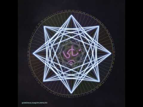 Sacred geometry - Tesseract - Octogram - Light Language