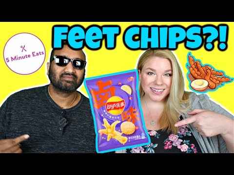 Lay's China Hot And Sour Lemon Braised Chicken Feet Flavor Review