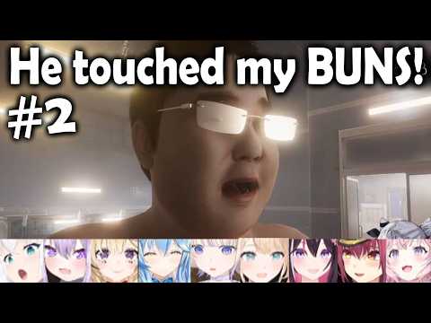 Hololive Girls Reaction To Violated Guy 2 (RE: The Bathhouse)