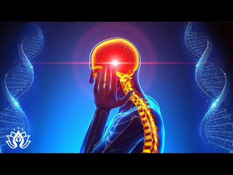 Damaged Brain Healing & Nerve Regeneration | Brain Waves Therapy Music | Binaural Beats Meditation