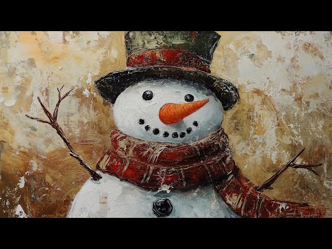 Christmas Vintage TV Art | 12 Images | 2 Hours | 4K | Christmas TV Art | Santa TV Art | Cozy Art