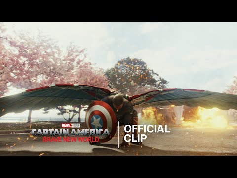 Captain America: Brave New World | Official Clip 'Cap VS Hulk'